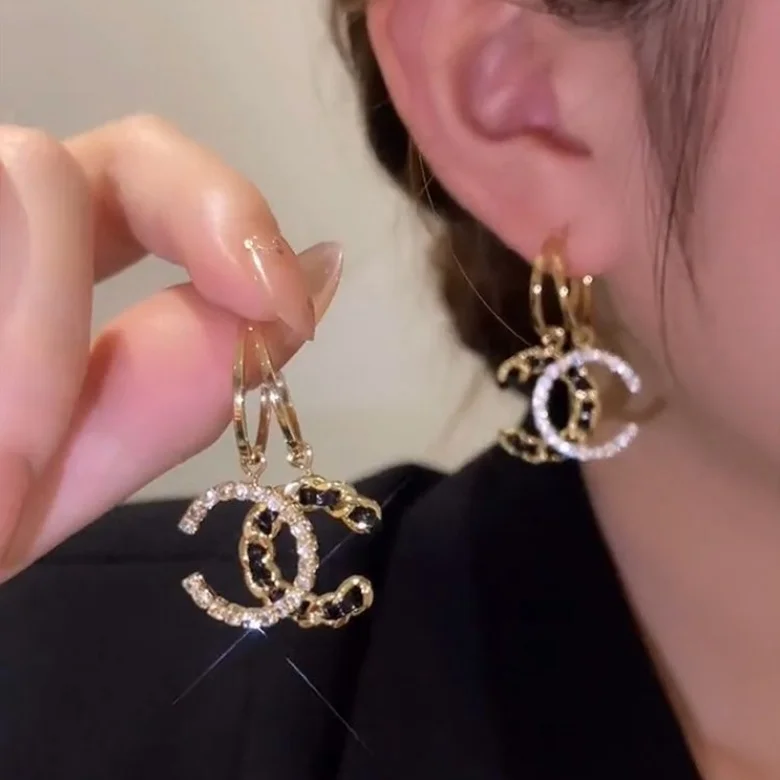 C Shape Korean Women's Earrings