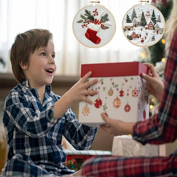 Kit di Ricamo Natalizio