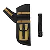 Adjustable Waist Hanging Arrow Quiver Lightweight Hip Archery Arrow Bag (Khaki)