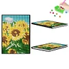 DIY Sunflower Diamond Art Painting Notebook