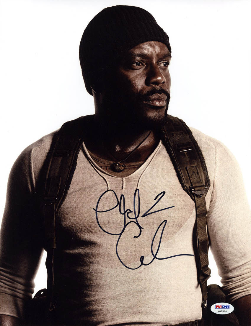 Chad Coleman SIGNED 11x14 Photo Poster painting Tyreese The Walking Dead PSA/DNA AUTOGRAPHED