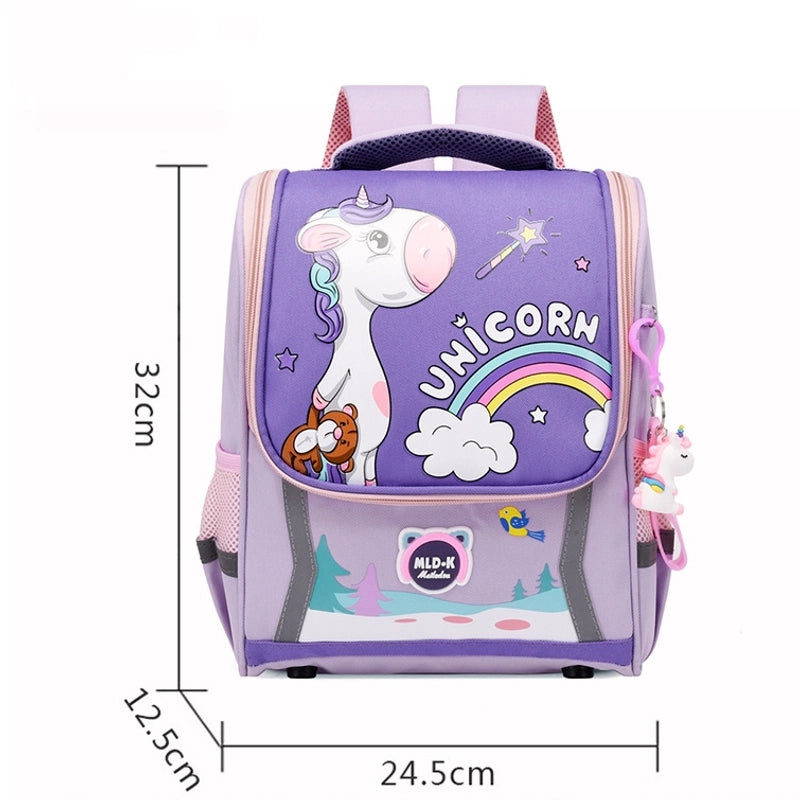 Waterproof Letter School Daily School Backpack