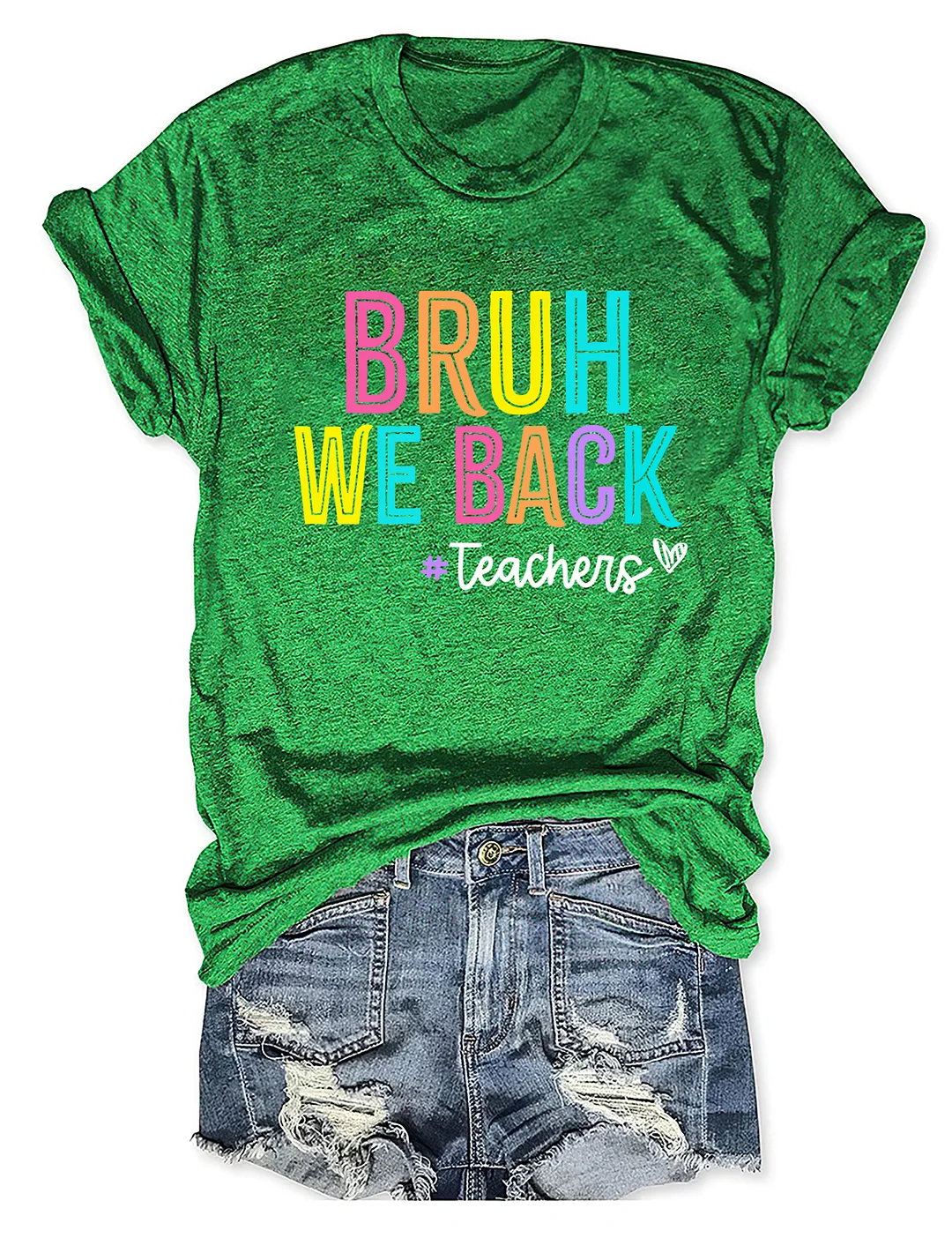Bruh We Back Teachers T-Shirt