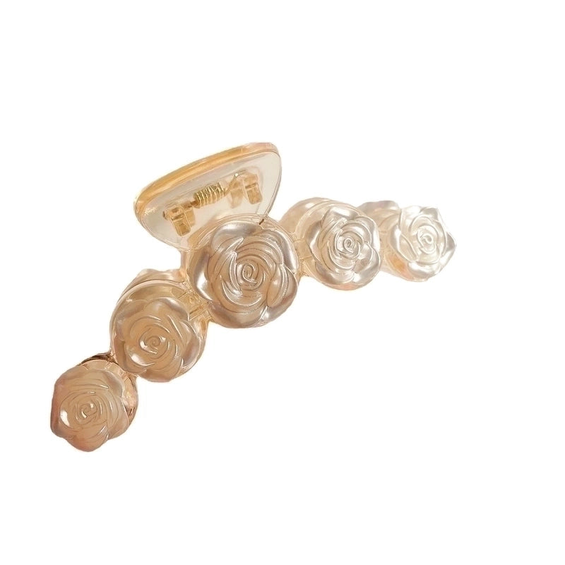 Women’s Sweet Flower Resin Hair Claws