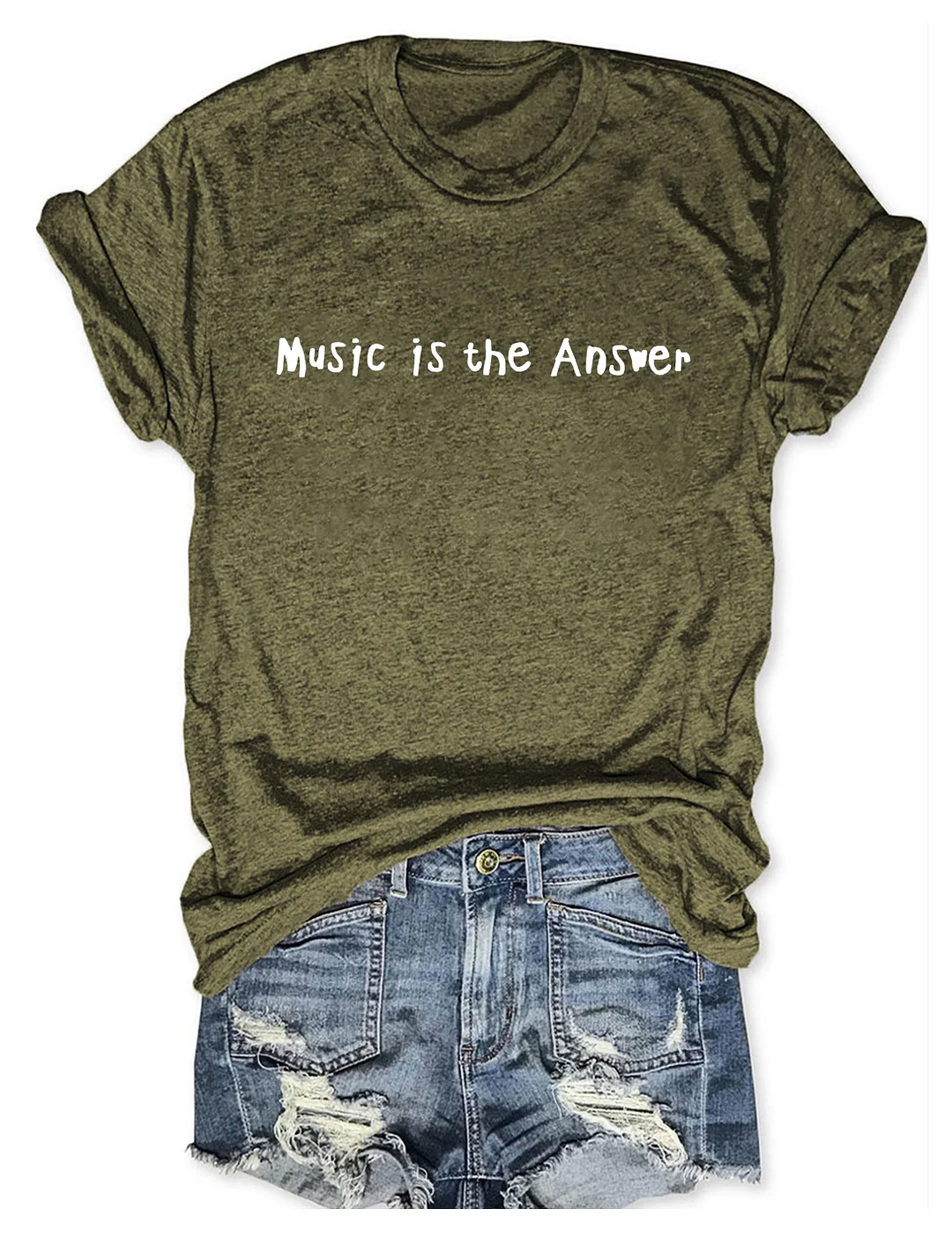 Music Is The Answer T-shirt