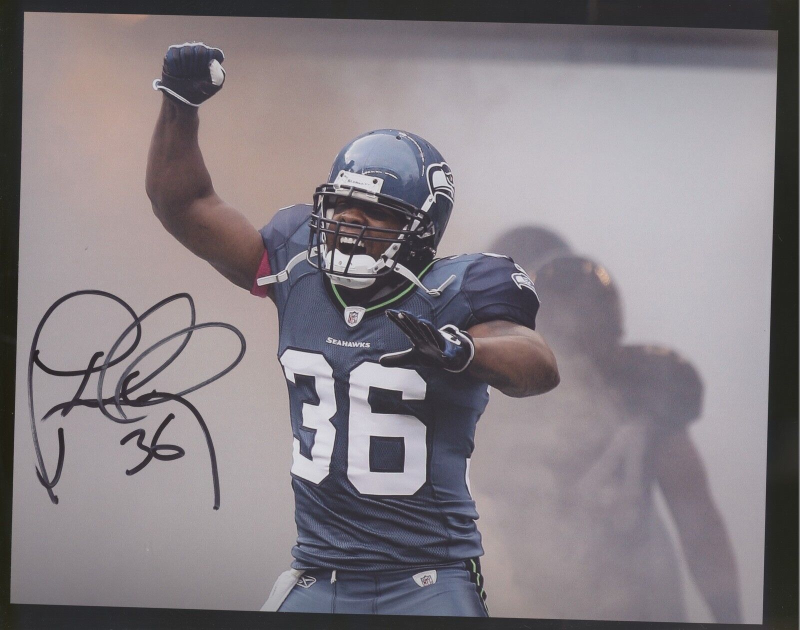 Lawyer Milloy 8x10 Photo Poster painting Autographed Signed AUTO Seahawks SB XXXVI Champ SPH 286