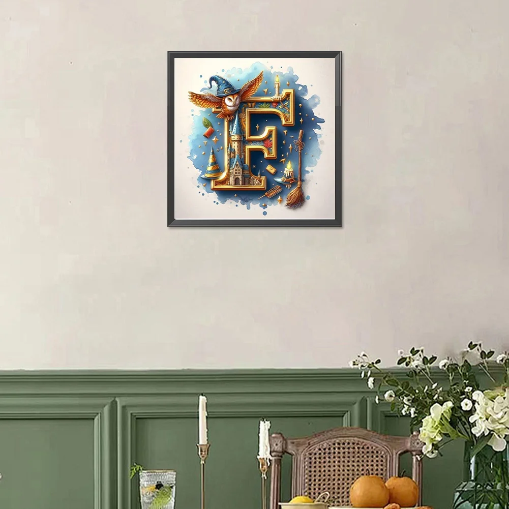 Diamond Painting - Full Square Drill - Harry Potter Letters(Canvas|35*35cm)