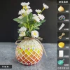Wooden Vase Solid Mosaic Art Handmade Pasting Material Pack DIY Creative Decoration Kit