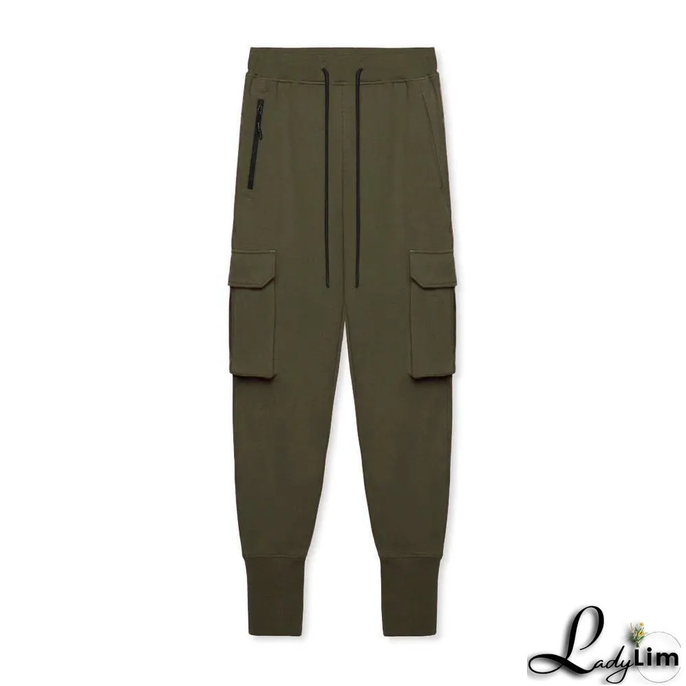 Men's Trend Fashionable Cargo Pants Slim Fit Multi-pocket