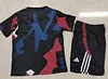 2025/2026 Manchester United Pre-Match Training Uniform football shirt 1:1 Thai quality Kids Size