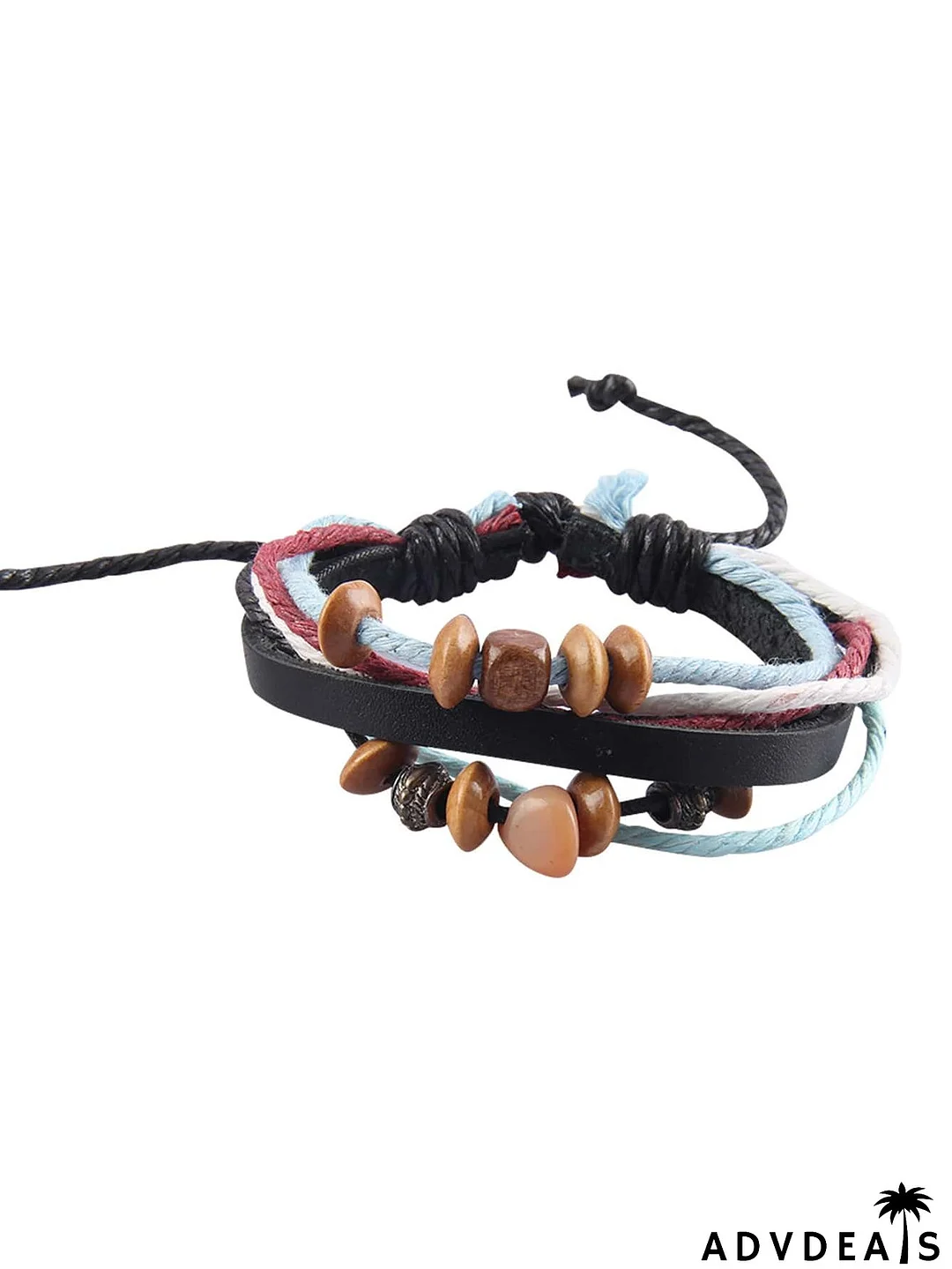 Bead Decor Layered Bracelet