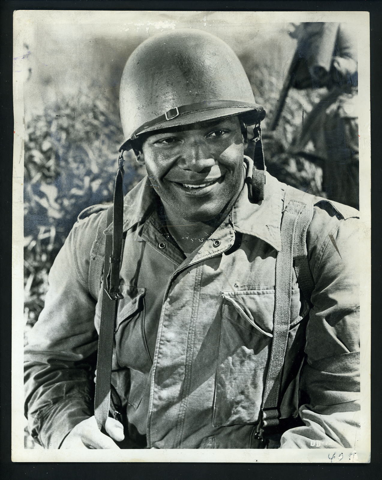 Jim Brown as Robert Jefferson in The Dirty Dozen 1967 Press Photo Poster painting