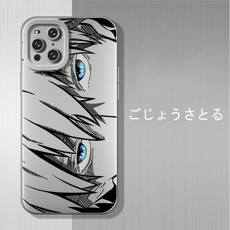 Jujutsu Kaisen Silver Gray Phone Case(Satoru Gojo)