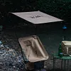Moon Chair Sunshade UV Protection Waterproof Awning for Camping Fishing Picnic