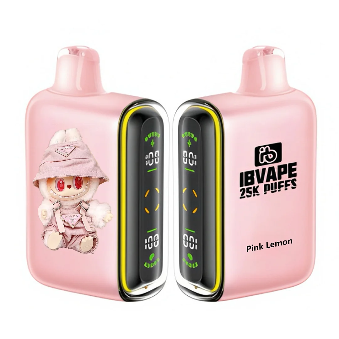 Ibvape(Labubu)-Pink Lemon – 25,000 Züge – 2% Nikotin