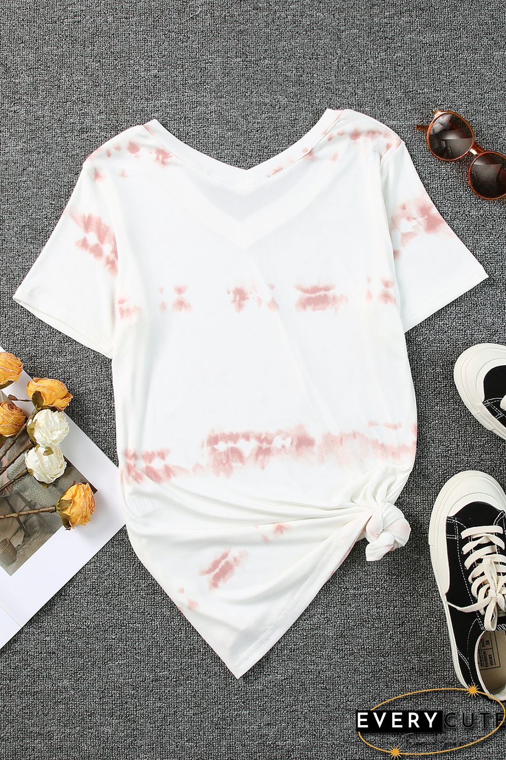 Sierra Striped Tie Dye Tee