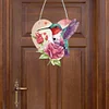 Diamond Painting Acrylic Single-Side Cute Bird Hanging Pendant for Home Wall Decor