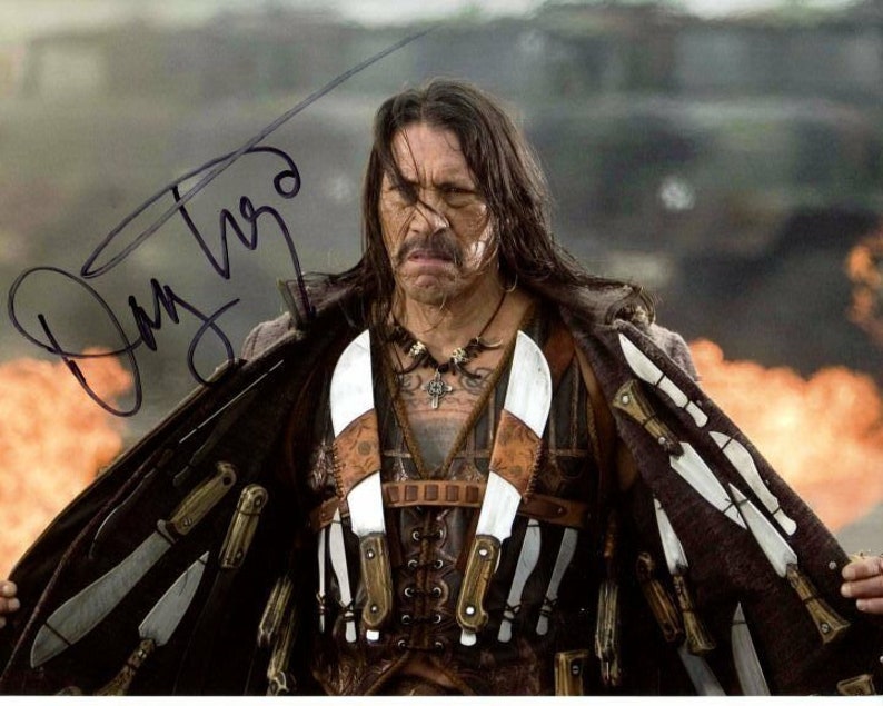 Danny trejo signed autographed machete kills Photo Poster painting