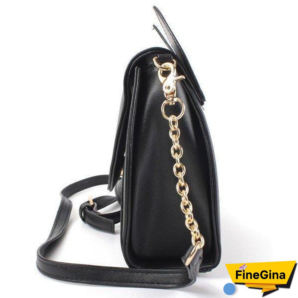 Sweet Moon Print Ear Pattern Design Crossbody Bag Cute Bag