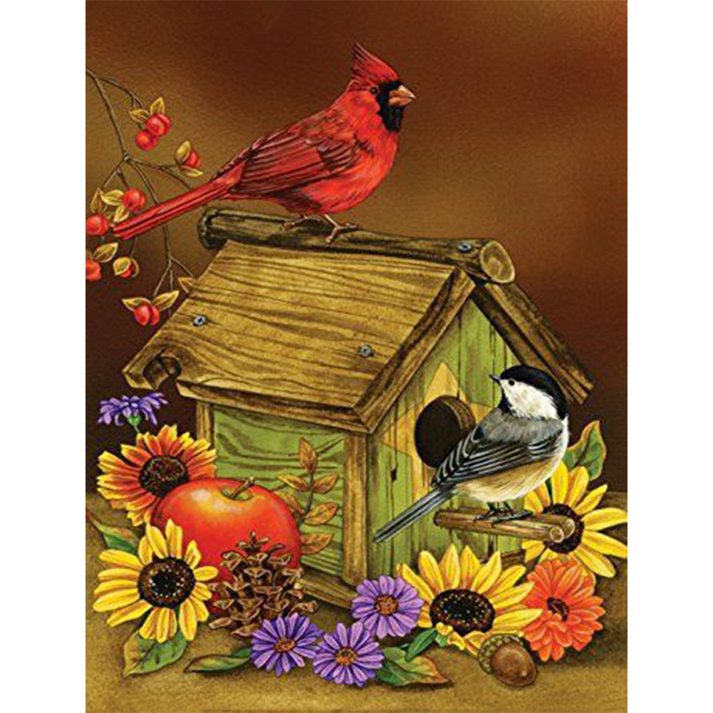 

Bird Nest - Round Drill Diamond Painting - 30*40CM, 501 Original
