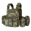 Level IV Quick Release Tactical Vest 1000D Oxford Cloth Tactical Body Armor