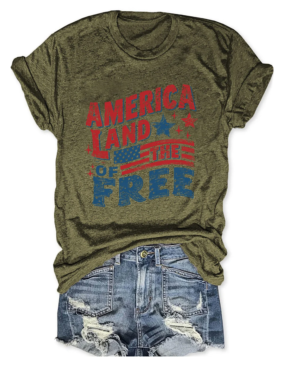 America Land Of The Free T-shirt