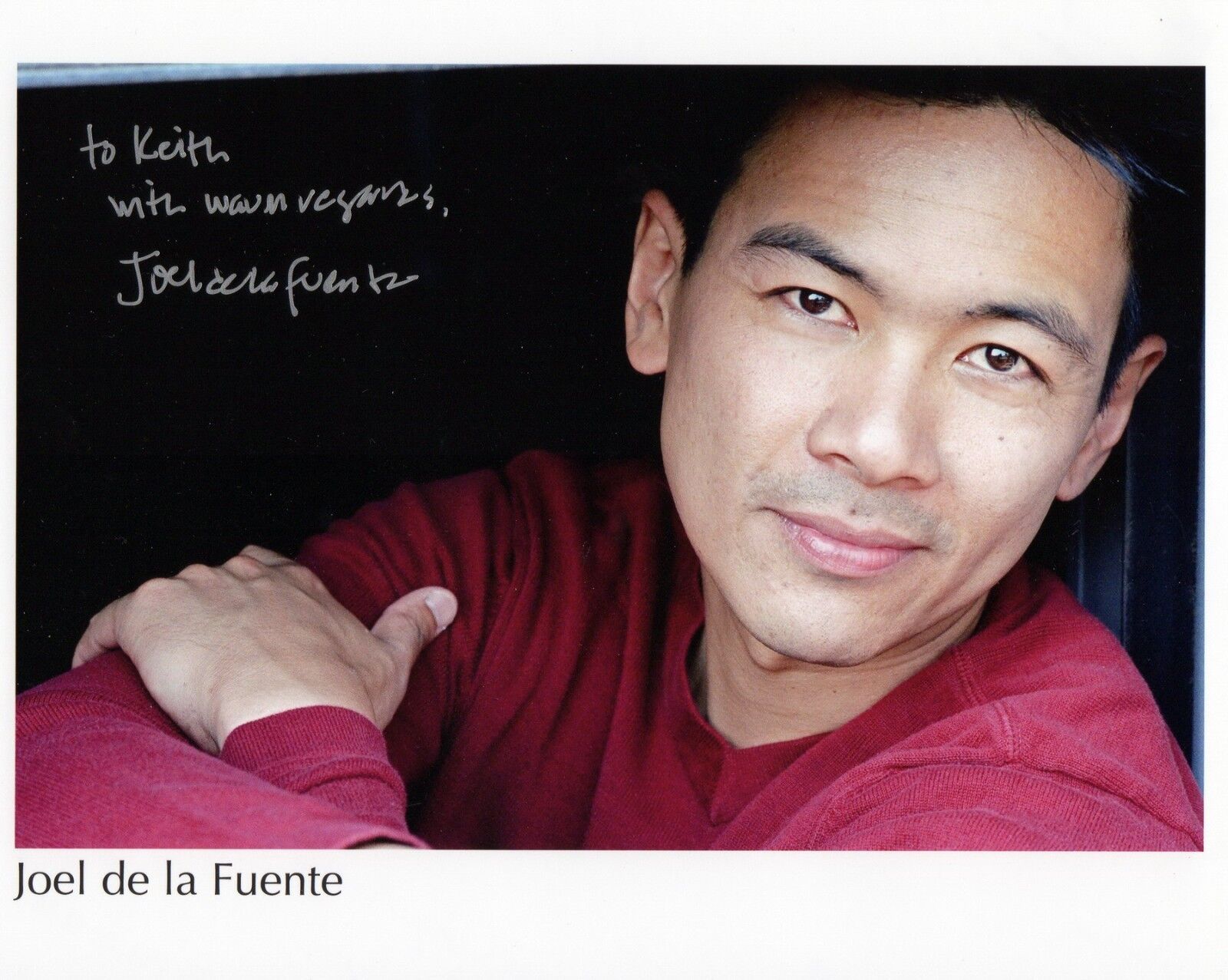 JOEL de la FUENTE AUTOGRAPH MAN IN THE HIGH CASTLE