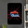 ZZ top - Panneaux en &eacute;tain m&eacute;tallique(20*30cm/30*40cm) - Musique