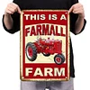 Tractor - Metal Tin Signs(8*12Inch/12*16Inch) - Garage&Transport
