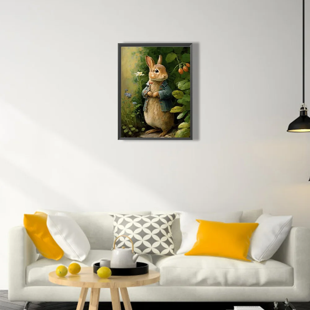 Diamond Painting - Full Square Drill - Rabbit(Canvas|30*40cm)