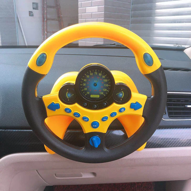 Portable Educational Toy Steering Wheel for Kids Luckybudmall