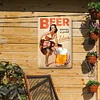 Girl Beer - Metal Tin Signs(8*12Inch/12*16Inch) - Bar