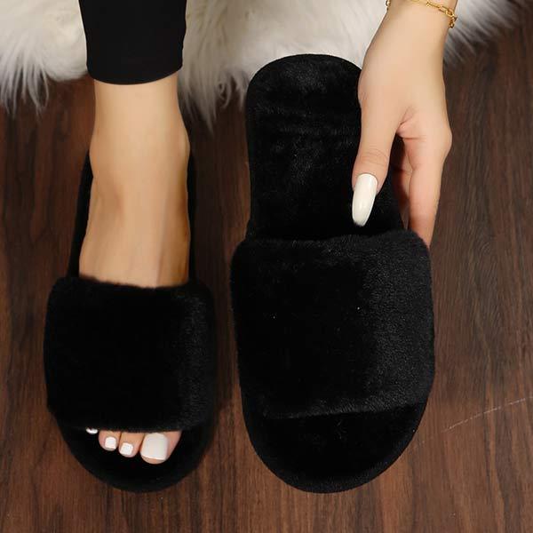 Women's Cozy Furry Slippers