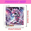 Moon Unicorn - Crystal Rhinestone Diamond Painting
