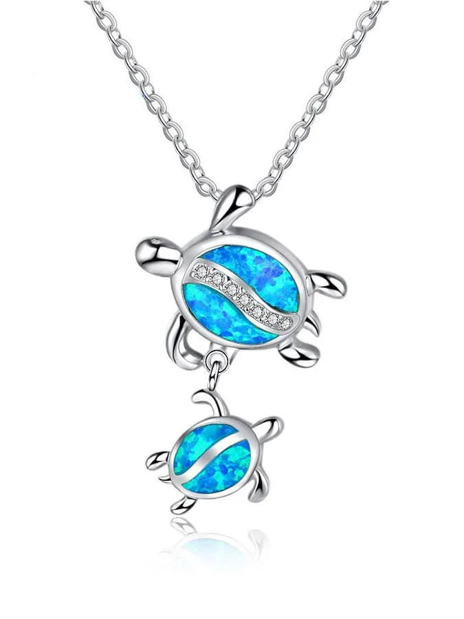 Women's Hawaiian Turtle Necklace