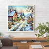 Diamond Painting - Full Round Drill - Winter(Canvas|40*40cm)