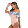 Gioiacombo &trade; Costume intero con stampa volant  &nbsp;