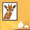 Giraffe - 9CT Partial Beaded Cross Stitch Kit(26x30cm)