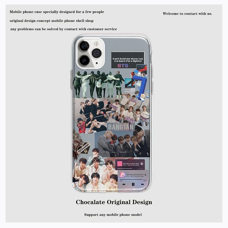 방탄소년단 Collective iPhone Case