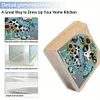Diamond Painting Acrylic Cow Napkin Holder Set Home Decor