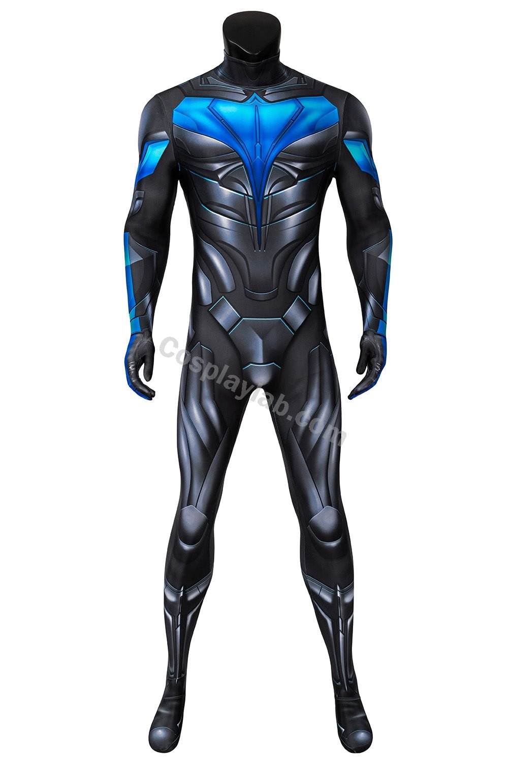 Titans Nightwing Cosplay Costume Dick Grayson 3D Printed Spandex Cosplay Suit Jumpsuit By CosplayLab
