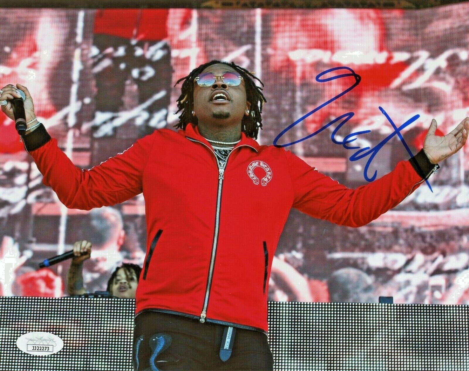 GUNNA HAND SIGNED AUTOGRAPHED 8X10 HIP HOP RAP MUSIC Photo Poster painting WITH JSA COA RARE 1