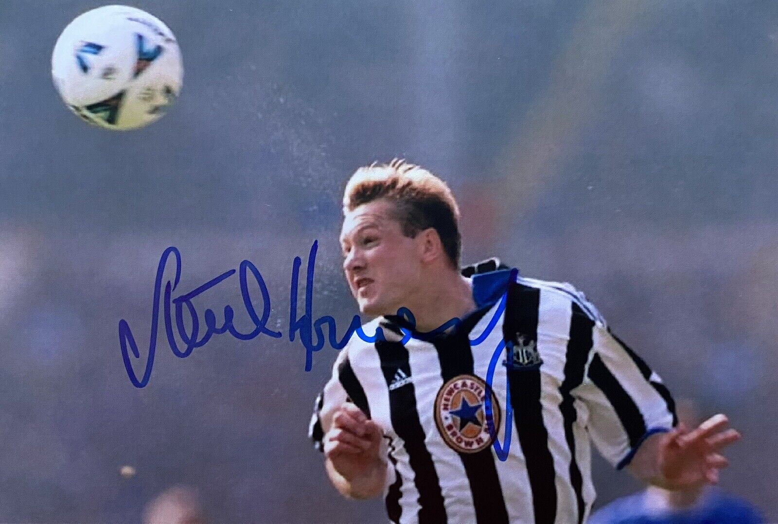 Steve Howey Genuine Hand Signed Newcastle United 6X4 Photo Poster painting 2