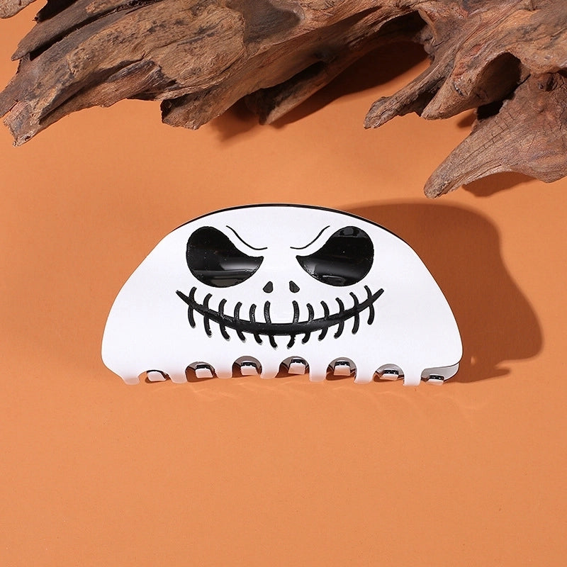 Halloween Lady Women’s Pumpkin Skull PVC Hair Claws