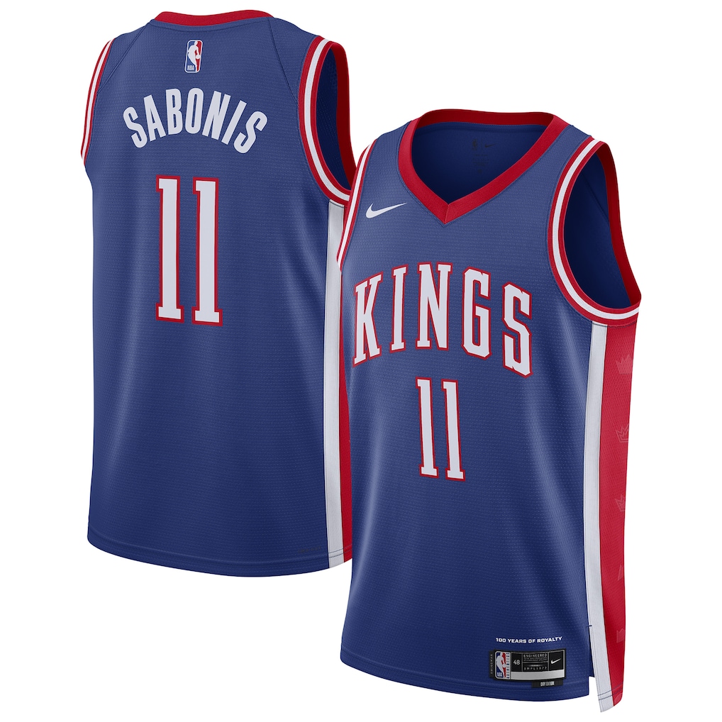 Unisex Sacramento Kings Domantas Sabonis Blue 2024/25 Swingman  Jersey - City Edition mysite
