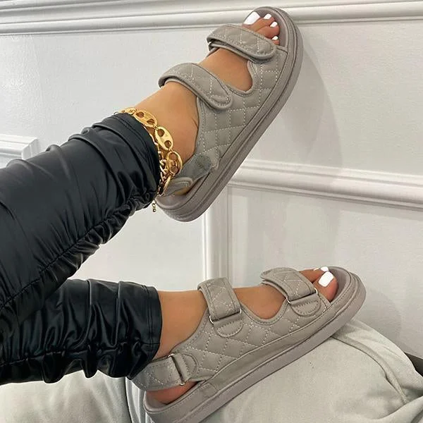 Women Fashion Velcro Straps Sandals