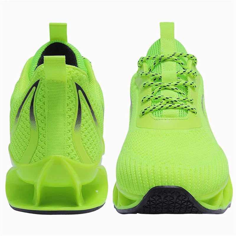 Softsfeel Women's Relieve Foot Pain Perfect Walking Shoes - Fluorescent Green
