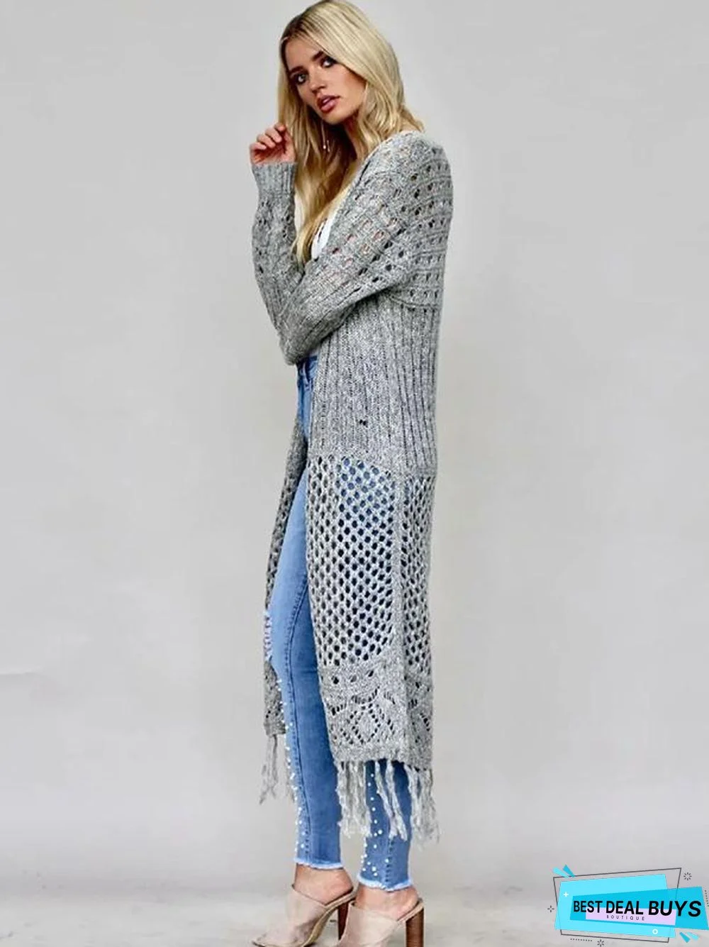 Fashion 2 Colors Sweater Cardigans Tops