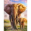 Elephant | Full Round/square Diamond Painting Kits | 50x70cm