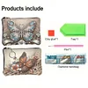 (US Local)DIY Diamond Art Diamond Dot Card Pack Diamond Painting Coin Pouch (Butterfly)
